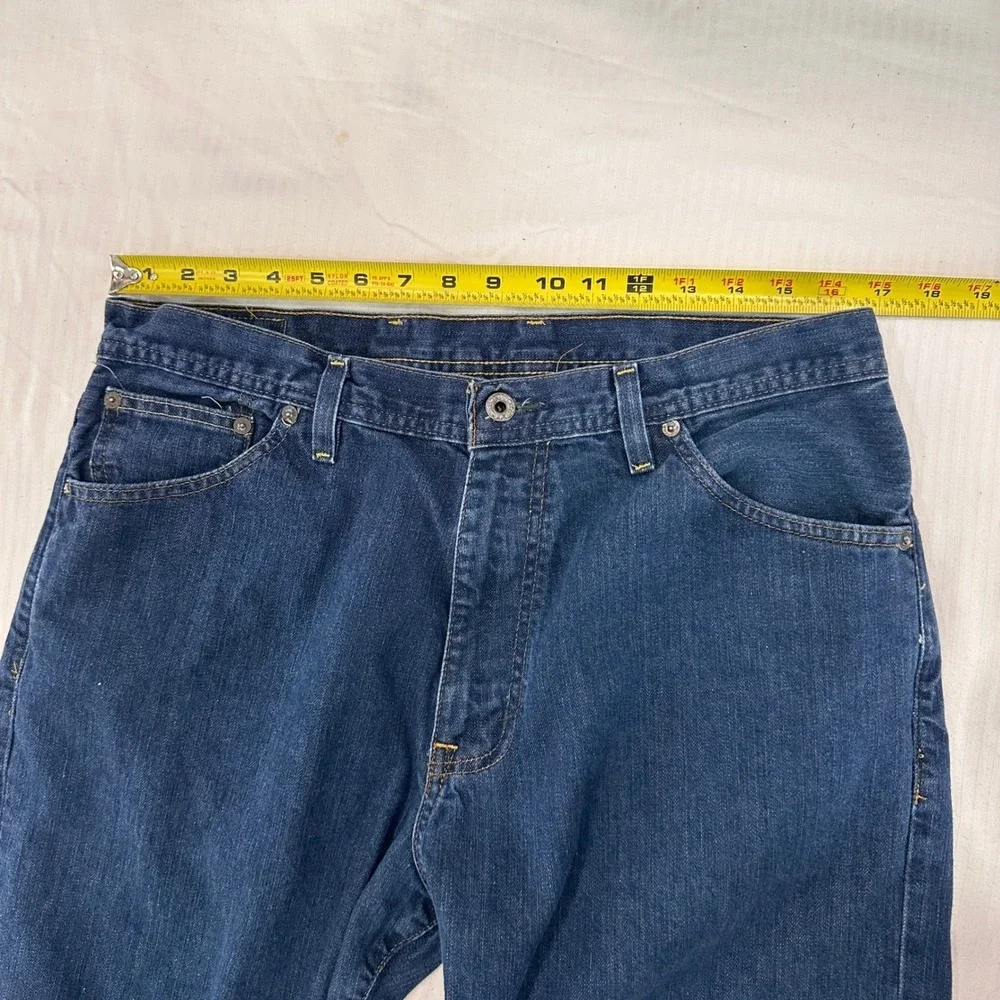 Vintage Y2K Polo Jeans Co RL Mens Brixton Loose Fit Straight Leg Jeans 34 Denim‎